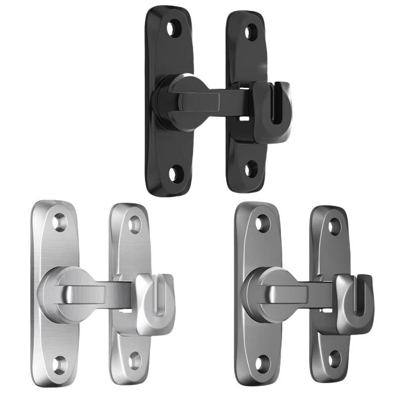 Furniture Hardware Fitting - 90/180 graden draaibare deurvergrendeling, huisbeveiliging, schuifdeurvergrendeling,